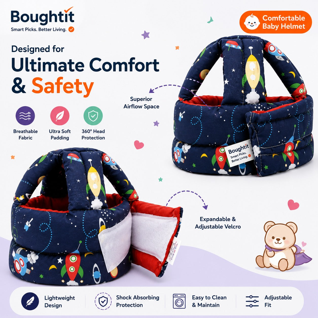 𝗕𝗮𝗯𝘆 𝗛𝗲𝗮𝗱 𝗣𝗿𝗼𝘁𝗲𝗰𝘁𝗼𝗿 - 𝗕𝗮𝗯𝗶𝗚𝘂𝗮𝗿𝗱
